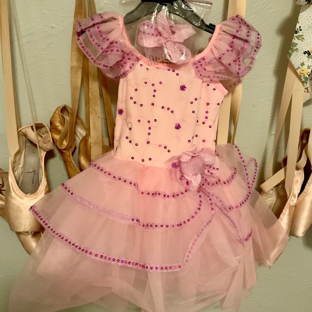 Revolution girls ballet costume size child small.